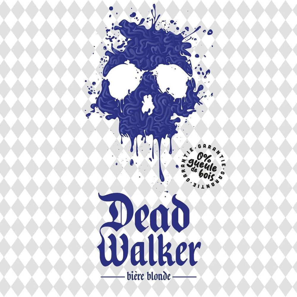 Bière blonde DEAD WALKER sans alcool 0,5%
