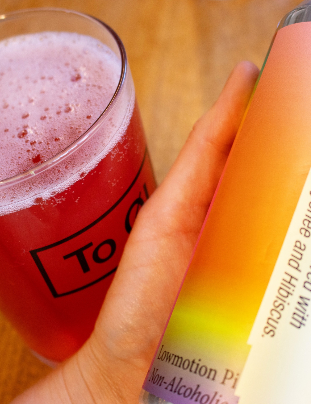 Bière Lowmotion Pink sans alcool 0.3%