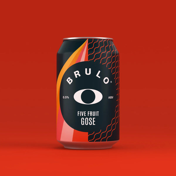 Bière Brulo 5 fruit Gose sans alcool 0.5%