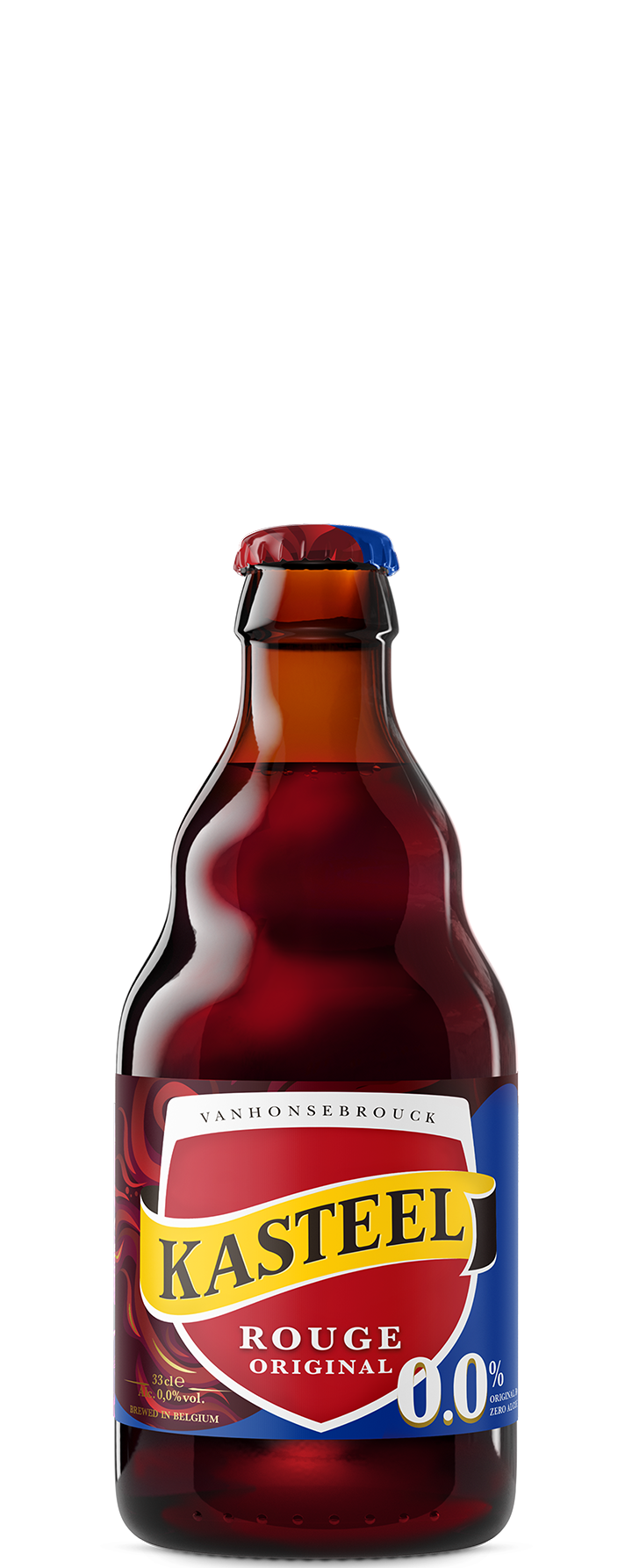 Bière Kasteel Rouge Original sans alcool 0,0%