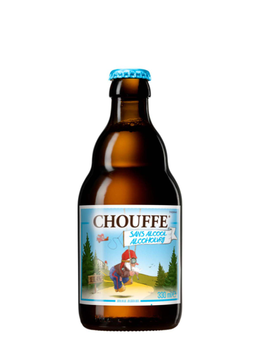La Chouffe bière sans alcool 33cl 0.4°