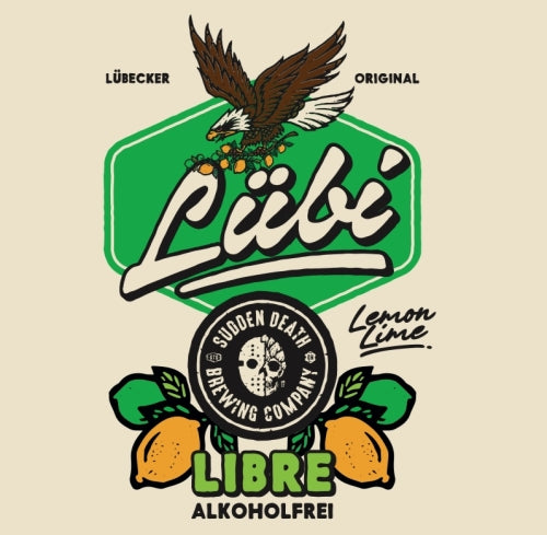 Bière Sudden Death - Lübi Libre Lemon Lime 0,5%