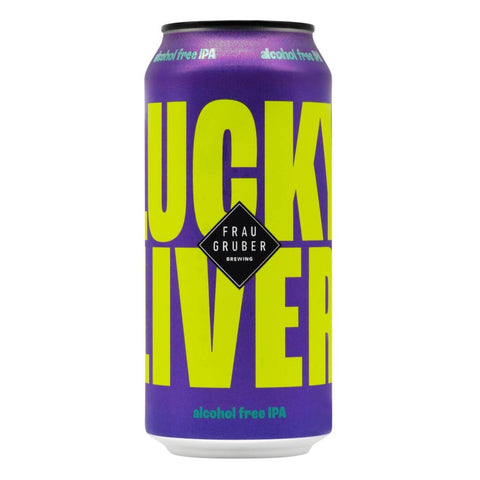 Bière Fraugruber Lucky Liver IPA sans alcool 0,5%